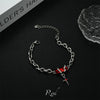 Hip Hop Obsidian Star Bracelet For Men Women Punk Design Titanium Steel Charm Couple Jewelry Kpop Gift - Image 8