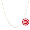 Style Silver Clavicle Necklaces Simple Set with 5 Claw Set Irregular Zirconia Pendant Necklace - Image 20