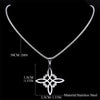 Stainless Steel Jewelry Set Witchcraft Witch Celtic Irish Knot Pendant Necklace Earring Bracelet Ring Nudo De Bruja - Image 19