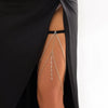 Sexy Shiny Crystal Multilayer Tassel Leg Chains for Women Charms Adjustable Elastic Thigh Chains on Leg Accessories Body Jewelry - Image 2