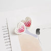 Sweet Knitted Texture Heart Studs 3D Braided Polymer Clay Earrings Cute Romantic Gradient Heart Jewelry Handmade Accessories - Image 3