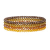 Faceted Glass Bead Stretch Bracelet in Multiple Colors - Image 7