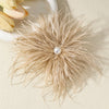 21CM Multicolor Feather Large Brooch for Women Ladies Pearl Pin Brooches Party Cloth Jewelry Accessories Gifts - Image 12