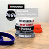 1 Pack Motivational Wristbands for Men, Women Teens, Silicone Bracelets with Inspirational Quotes,Men's Unisex Adult Design - Image 4