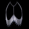 Stonefans Luxury Tassel Bikini Decorations Designer Women New Bohemian Beach Pendant Sexy Chest Bra Chains Lingerie Nightwear