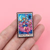Classic Anime Magic Girl Soft Enamel Pins Lapel Pins for Backpack Women Brooch for Clothes Briefcase Badges Jewelry Accessories - Image 1
