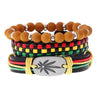 Classic Hand-Woven Leather Bracelet Multilayer Men Bracelets Punk Beads Bangle for Friend Charm Jewelry Gifts - Image 22