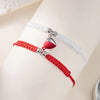 Magnetic Heart Couple Bracelets Set of 2 Braided Rope - Image 52