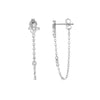Zircon Tassel Chain Dangle Earrings for Women Gold Color Pierced Ear Stud Earrings Jewelry Accessories - Image 12