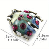 cartoon rhinestonne studded seven star ladybug brooch alloy enamel beetle men's women's clothing pin - Image 20
