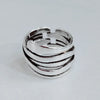 Silver Irregular Spring Woman Rings Wedding Vintage Jewelry Punk Accessories GaaBou Jewellery - Image 4