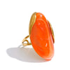 Stainless Steel Multi-Color Resin Adjustable Ring Pvd Style Y2K Attractive Finger Jewelry - Image 18