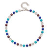 8mm Crystal Colorful Claw Setting Necklace For Women Winter Sweater Choker Accessory Diiamond Jewelry - Image 8