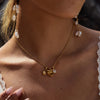 Love Heart Mom Pendant Necklace For Mother's Day Stainless Steel Delicate Jewelry Gift Zirconia Star Charm Necklace - Image 3
