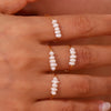 La. Muses Elegant Small Freshwater Pearl Stainless Steel Finger Rings Women Daily Jewelry And Accessories - Image 4