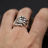 Skeleton Hand Ring Gothic Open Skull Rings for Women Men Halloween Punk Jewelry Gift - Image 3