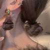 Vintage Punk Cross Zircon Tassel Heart Pendant Metal Earrings For Women Men Goth Y2K Grunge Harajuku Jewelry Accessories - Image 9
