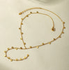 Stainless Steel Chain Necklace with Long Tassel Details - Image 26