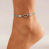 Retro Micro Inlaid Rhinestone Infinite Butterfly 8-Shaped Women's Bracelet Ankle Chain, Multiple Multi-Color Wholesa - Image 11