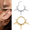 1-3PCS Titanium 16G 1.2mm Hinged Nose Ring Hoop Septum Hoop Ring Tragus Rook Ring Piercing Jewelry Lip Labret Ring Set Cartilage - Image 1