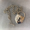 Retro Chain Key-lock Shape Pendant Necklace - Image 9