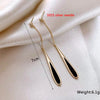 Black Hanging Long Earrings for Women Triangle Square Statement Drop Earrings Boucle Oreille Jewelry - Image 21