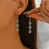 Vintage Metal Spiral Dangle Earrings for Women Simple Geometric Swirl Long Drop Earring Piercing Ear Jewelry Accessories - Image 2