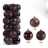 24Pcs 3/4/6CM Christmas Balls Big Ball Christmas Tree Pendant Ornaments for Party Decor Year Navidad Gifts Accessory - Image 8
