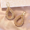 Small Earrings National Flag Colors Water Drop Earrings for Women Handmade Beads Crystal Earrings Gift Jewelry - Image 8