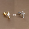 1PC 316L Stainless Steel Mini Zircon Cartilage Piercing Stud Earring For Women Girl Helix Tragus Body Jewelry Statement - Image 26