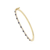 Thin Colorful CZ Paved Gold Color Bangle For Women Micro Paved Cubic Zirconia Sparking Jewelry - Image 9