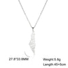 Map Outline Pendant Necklace with 45 cm Stainless Steel Chain - Image 12