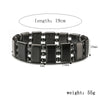 Selling Obsidian Bracelet Irregular Half Moon Beads Black Stone Bracelet Men's - Image 7