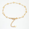 Stainless Steel Chain Anklet in Gold-Tone with 22 cm or 22.8 cm Length - Image 1