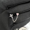 1PCS Cute Pink Zircon 316L Stainless Steel Ear Bone Nail Y2K Punk Small Earring for Women Cochlea Jewelry Party Gift - Image 6