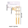 316L Stainless Steel 6 Pieces Imitation Pearls Flower Heart Star Tassels Earrings For Women French Jewelry - Image 25