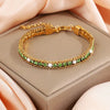Layered Bead Chain Bracelet with Multicolor Strands - Image 12