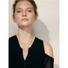 Exclusive Design Baroque Natural Freshwater Pearls Necklace Stainless Steel Double-Layer Chain Jewelry Gift - Image 5