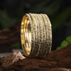 Floral Copper Bangle in Multiple Inner Diameter Sizes - Image 2