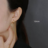 Silver Simple Wide Huggies Gothic Hoop Earrings for Women European Unisex Piercing Rock Jewelry Ear Buckles - Image 33