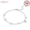 Miseff Silver Anklet Sea Shell Star Tassel Chain Anklet Leg Bracelets Bodychain Summer Beach Jewelry Gift - Image 14