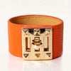 Broadband Punk Rivet PU Leather Bracelet Ladies Adjustable Three-section Buckle Exaggerated Multicolor Women Jewelry - Image 10