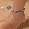 Summer Beach Woven Rope Tassel Anklet For Girl Beautiful Bohemia Bracelets Anklet Jewelry For Women - Image 9