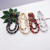 Ladies Irregular Bamboo Tube Necklace Rugged Style Curved Jewelry Accessories Various Colors - Image 1