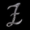 Crystal Rhinestone 26 Letters Women Collar Brooch Pin Corsage Bouquet Jewelry - Image 8
