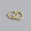 Minimalist Circle Hoop Earrings in Multiple Sizes - Image 29