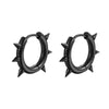 Creative Hip-Hop Rivet Heart Hoop Earrings For Women Stainless Steel Geometric Ear Buckle Piercing Cool Rock Punk Stud Jewelry - Image 9