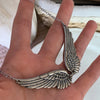 Alloy Angel Wing Choker Necklace with 48 cm Chain and 4.5 cm Extension - Image 10