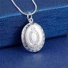 925hot Silver color Photo Frame Pendant Necklace Snake Chain For Woman Charm Wedding Jewelry ColorLN072 - Image 16