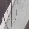Silver Necklace Simple Charm Personality Woman Clavicle Chain Choker Birthday Gift for Friends Jewelry - Image 3